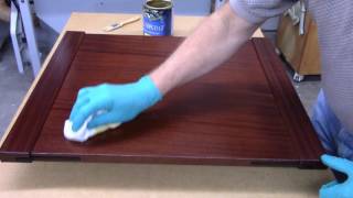 Applying General Finishes Gel Topcoat [upl. by Birk]