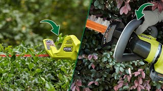 Ryobi Hedge Trimmer 40V vs 18V  Comprehensive Comparison [upl. by Colombi]