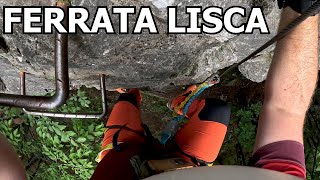 Ferrata Lisca Slovenia  4K [upl. by Wu]