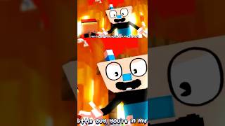 Cuphead in MINECRAFT Song Part 2 🎶 [upl. by Gaylor]