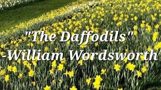 quotThe Daffodils quotwilliam Wordsworth gems of English poetry ✨️ ♥️ [upl. by Winne497]