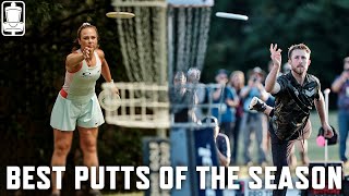 The BEST Disc Golf Putts of 2023  Disc Golf Pro Tour Highlights [upl. by Cirderf338]