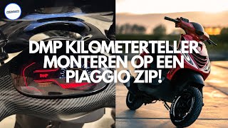 DMP Kilometerteller Monteren  Piaggio Zip 4T2V  Fresh Parts [upl. by Ardnassak]