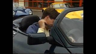 OLD TOP GEAR 1991 GINETTA G33 TEST NEC BIKE SHOW 12 [upl. by Turpin]