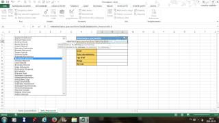 Kontrolki formularza w Excelu  pole listy [upl. by Darrick647]