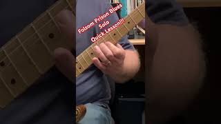 Folsom Prison Blues Solo Quick Lesson guitar guitarlesson countrymusic [upl. by Glialentn]