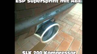 SLK R170 mit Superprint vor und nacher [upl. by Annij]