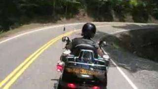 Goldwing Dragon Slayer  Deals Gap US 129 North Carolina Tennessee [upl. by Katheryn]