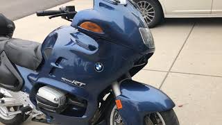 1997 BMW R1100RT review [upl. by Ahsiekram]