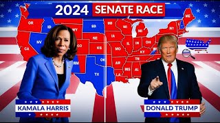 2024 US Senate Map Predictions EXPOSED Democrat vs Republican [upl. by Anoik]