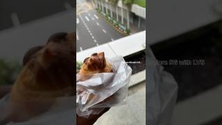 😍Breakfast ku Croissant 🥐 croissant food youtubeshorts foodie foodvlog foodvlogger snacks [upl. by Miquela]