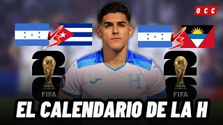 EL CALENDARIO QUE TENDRÍA LA SELECCIÓN DE HONDURAS EN LA FASE DE GRUPOS DE LAS ELIMINATORIAS😱 [upl. by Guerin]