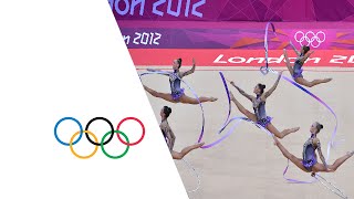 Rhythmic Gymnastics  Group AllAround Qualification  London 2012 Olympics [upl. by Oetam]