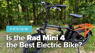 Rad Mini 4 Review The Best Electric Bike for Camping and Adventures [upl. by Ennovihs410]