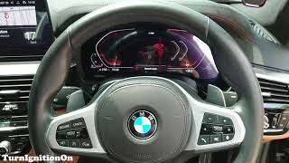 2022 BMW 520d M Sport  Startup [upl. by Tharp]