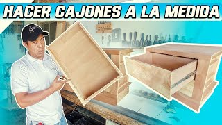 Fabricación e Instalación de cajones a medida elmueblemoderno [upl. by Heppman]