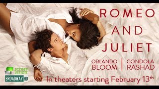 Romeo and Juliet BroadwayHD Promo Clip Orlando Bloom [upl. by Stock965]