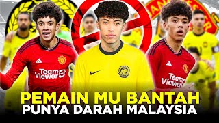 DIKLAIM MEMILIKI DARAH MALAYSIA STRIKER MUDA MAN UNITED LANGSUNG BANTAH RUMOR HOAX [upl. by Georgie879]