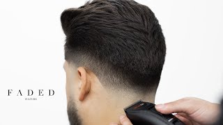 HOW TO CUT MENS HAIR BARBER TUTORIAL [upl. by Millhon37]