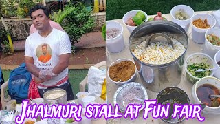 Jhal muri stall at FunFair  ESDS Funfair Authentic Bengali Jhal Muri Stall  Nashikcha Babumoshay [upl. by Carnes]