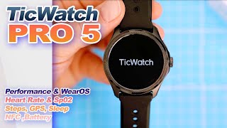 TICWATCH PRO 5 Review The BEST Wear OS Watch Yet  A Complete Guide [upl. by Ihcekn]