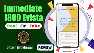 Immediate i800 Evista Real or Fake  Invest in Bitcoin for Beginners  Scam or Legit Review Bitcoin [upl. by Bloch]