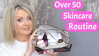 Over 50  My Current Skincare Routine [upl. by Nekcarb]