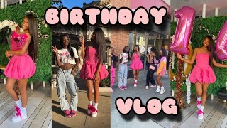 Birthday Vlog  • birthday dinner • haul • grwm amp more [upl. by Edlin]