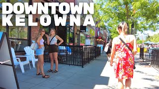 Downtown Kelowna Tour  Kelowna British Columbia  Canada [upl. by Yenots185]