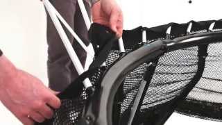 Springfree Trampoline Installation Positioning Net [upl. by Auqenahc974]