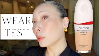 NEW Shiseido Revitalessence Foundation Wear Test [upl. by Sall]