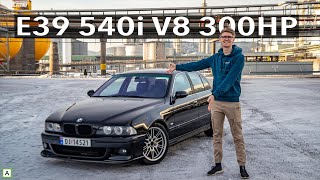 THIS STRAIGHT PIPE BMW E39 540i IS INSANELY LOUD [upl. by Braasch]