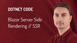 Blazor Server Side Rendering [upl. by Wills]