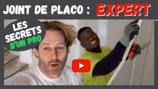 Joints de placo « expert »  20 astuces de PRO 🤩 [upl. by Bergess884]