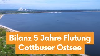 Flutung Cottbuser Ostsee  quotWir haben mehr als die Hälfte eingeleitetquot  LEAG über aktuellen Stand [upl. by Teirtza]