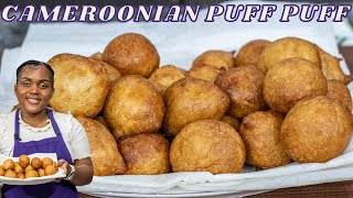 CAMEROONIAN PUFF PUFF RECIPE  How To Make Puff Puff  Easy Recipe puffpuff easyrecipes [upl. by Okihsoy]