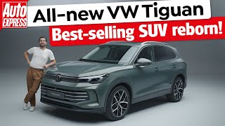 New 2024 Volkswagen Tiguan – is this your next family SUV [upl. by Sucramed]