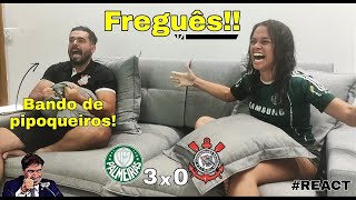 React Reações Palmeiras x Corinthians brasileirão 2022 [upl. by Weissmann]