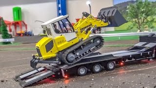 RC tractors work hard on a HUGE display [upl. by Airehtfele]