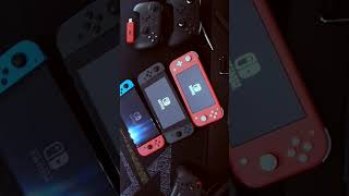 Switch OLED vs Switch vs Switch Lite Boot up Speed Comparison nintendoswitch [upl. by Ateuqahs]