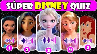 Adivina Las 185 Mejores Canciones de Disney de Todos Los Tiempos 🎶✨ Elsa Isabela Rapunzel NT Quiz [upl. by Ahsenyt]