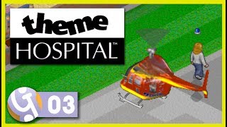 💉 Our First Emergency  Lets Play Theme Hospital 03  Throwback Thursday [upl. by Maclay]