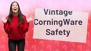 Is vintage CorningWare stovetop safe [upl. by Boeke]