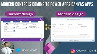 Modern Controls Coming to Power Apps Canvas Apps [upl. by Garin]