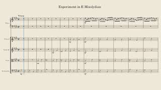 Piece in E Mixolydian  Practices No 6 [upl. by Pasol]