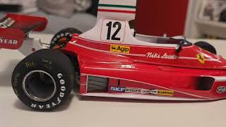 Ferrari 312t scala 112 Tamiya [upl. by Derr]