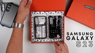 Samsung Galaxy S23 Case  CASETiFY Ultra ImpactImpact Review w Drop Test  Accessories [upl. by Valenza845]