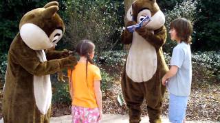 Meeting Chip And Dale [upl. by Cini]