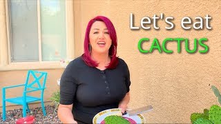 HOW TO COOK NOPALES  CACTUS  NOT SLIMY [upl. by Tormoria]