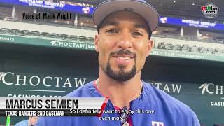 Marcus Semien On Second AllStar Nod World Series Hunt Playing For Dusty Baker In AllStar Game [upl. by Dareen308]